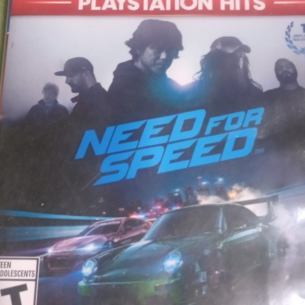 Need for Speed Sony Game - Blue Cover